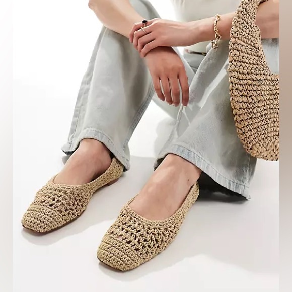 New mango woven ballet flats - Picture 3 of 3